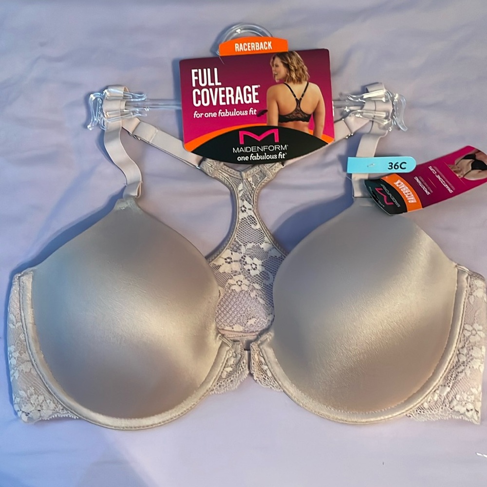 Full coverage Racerback bra - Picture 2 of 8